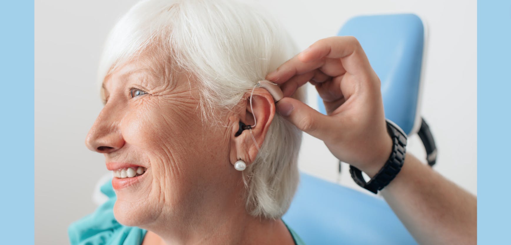 Orthopedics, hearing aids, maternal aids background image